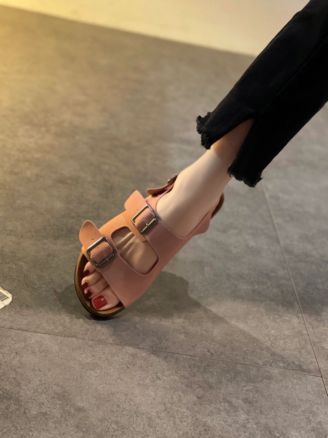 无帮 袢扣 皮革  - VALI鞋履AI设计主图