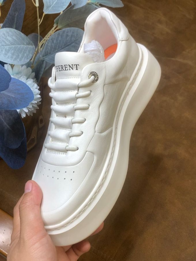 低帮 系带 皮革 