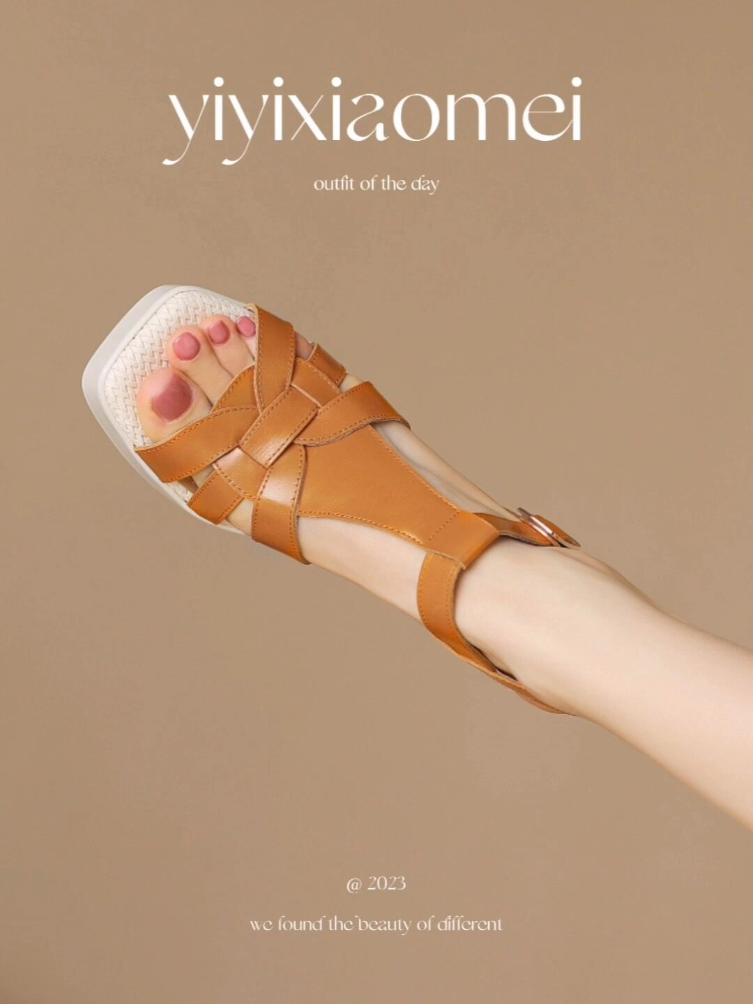 无帮 皮革  - VALI鞋履AI设计主图