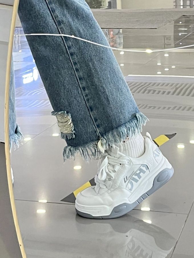 低帮 系带 皮革 