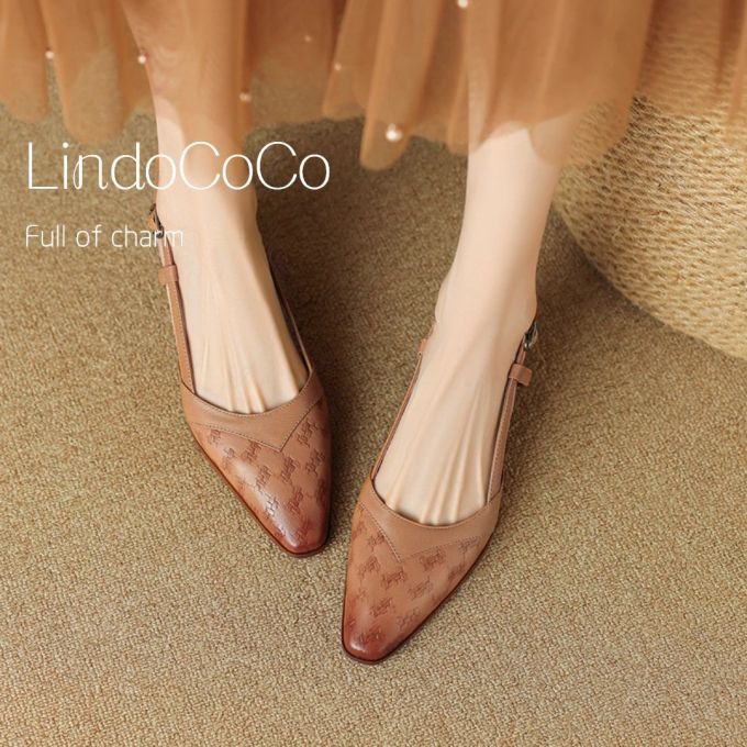 尖头 低帮 中口鞋 