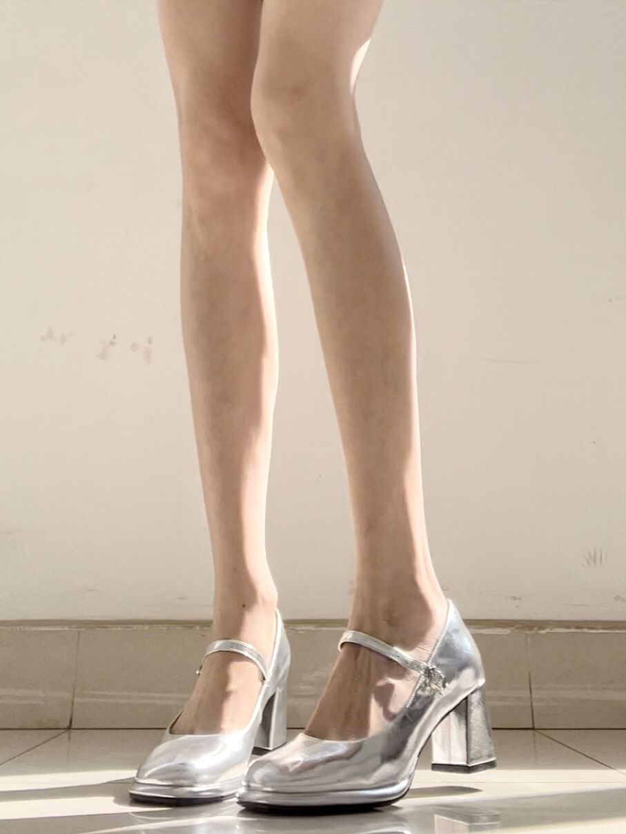 方头 浅口鞋 皮革  - VALI鞋履AI设计主图