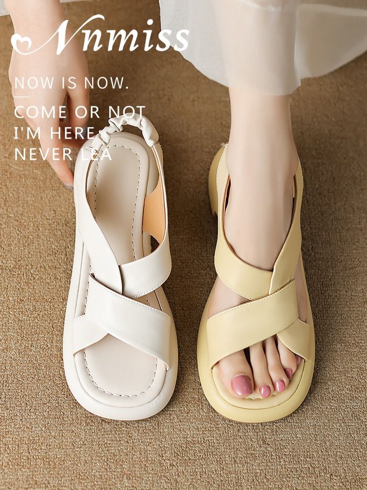 无帮 松紧带 魔术贴 皮革  - VALI鞋履AI设计主图