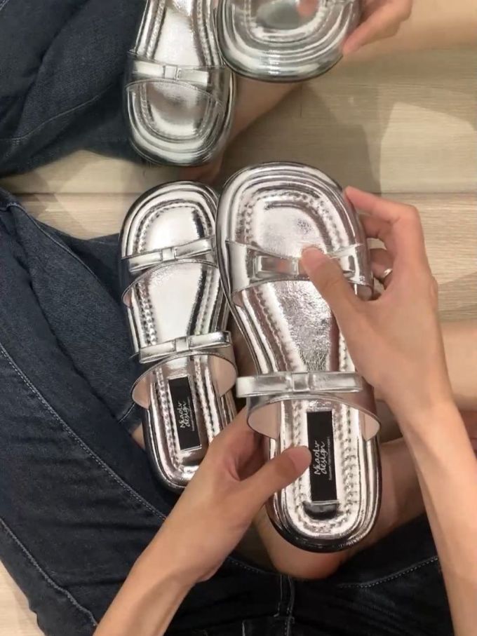 无帮 插扣 皮革 