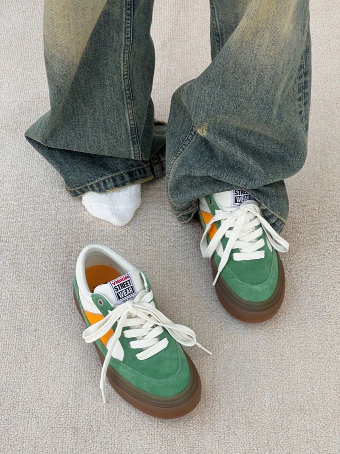 低帮 系带 皮革 