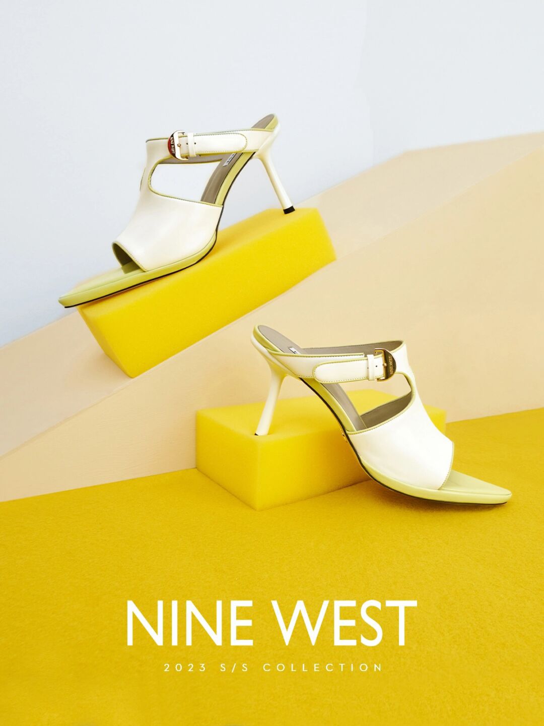 中跟 细跟 无帮 袢扣 皮革  - VALI鞋履AI设计主图