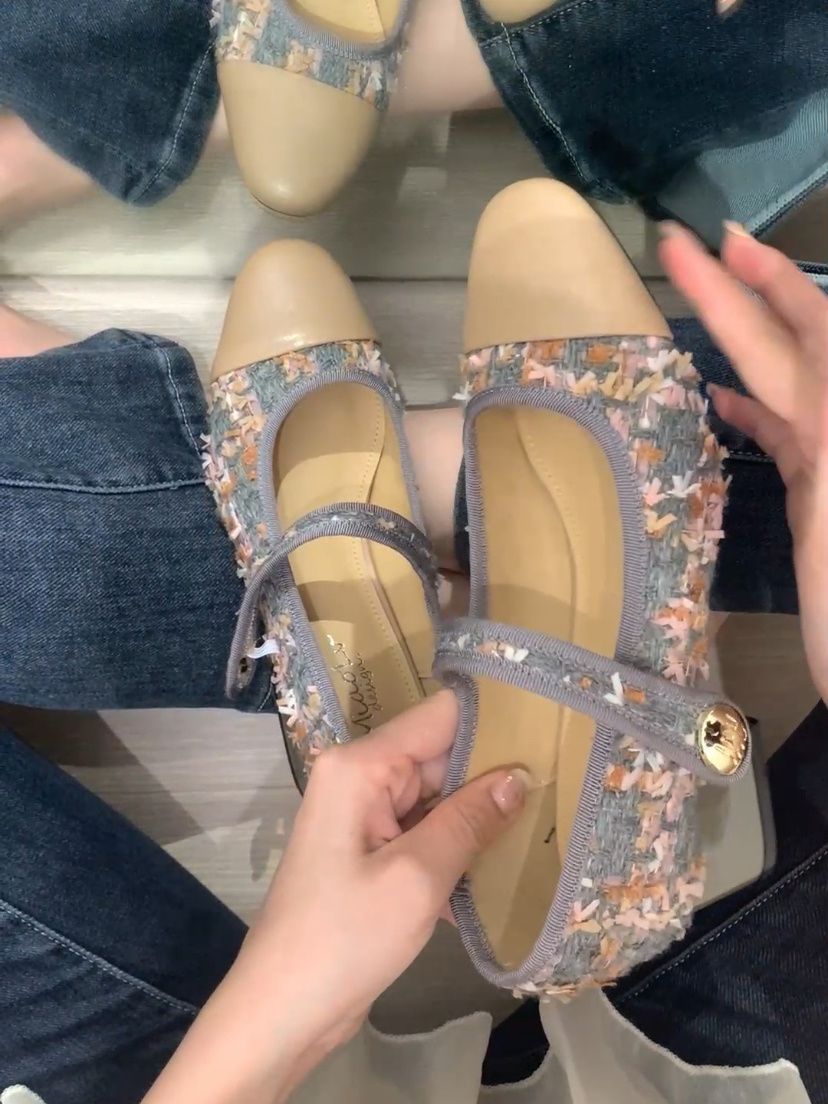 低帮 袢扣 浅口鞋  - VALI鞋履AI设计主图