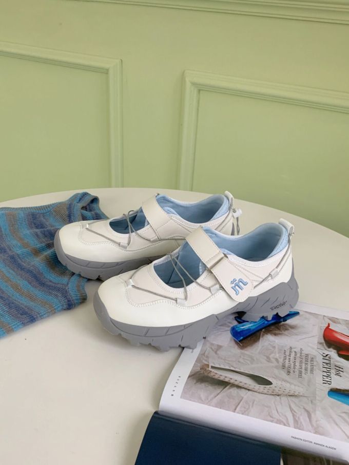 低帮 魔术贴 皮革 