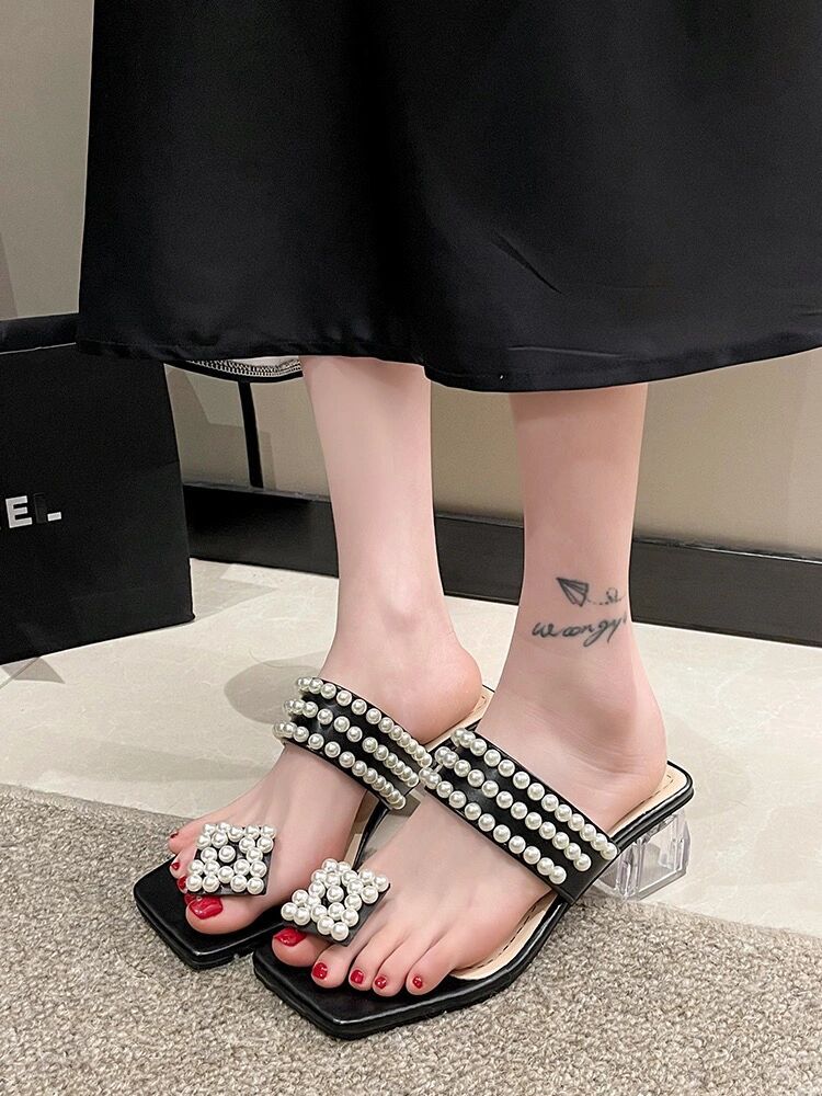 中跟 粗跟 无帮  - VALI鞋履AI设计主图