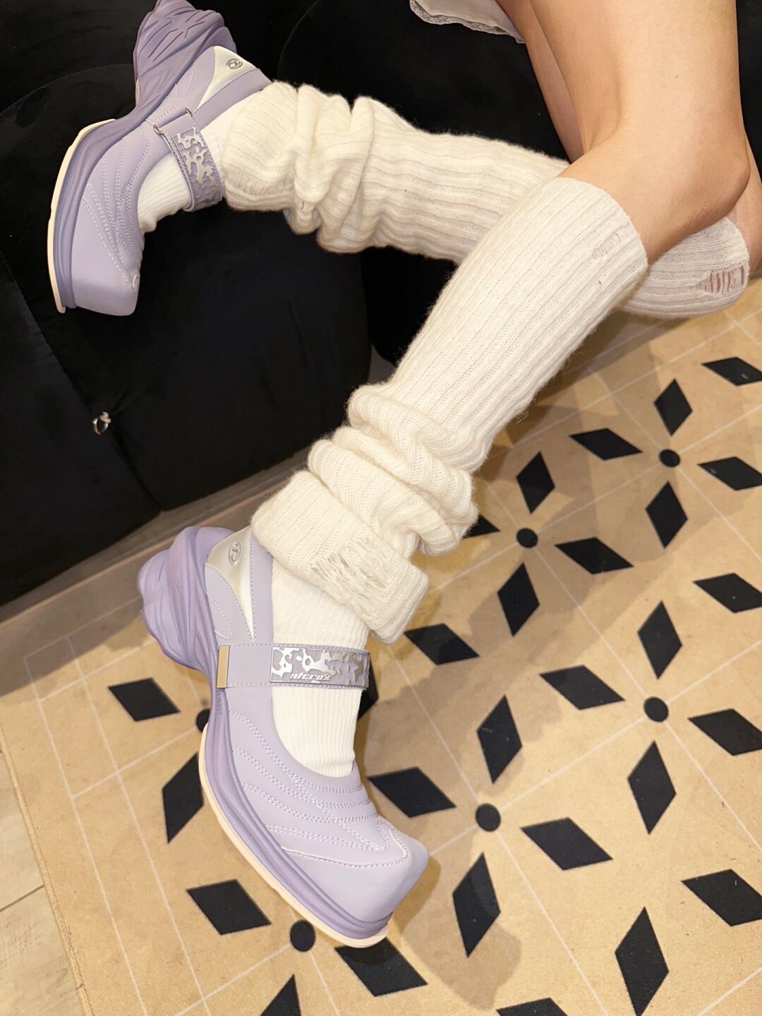 方头 中口鞋 皮革  - VALI鞋履AI设计主图