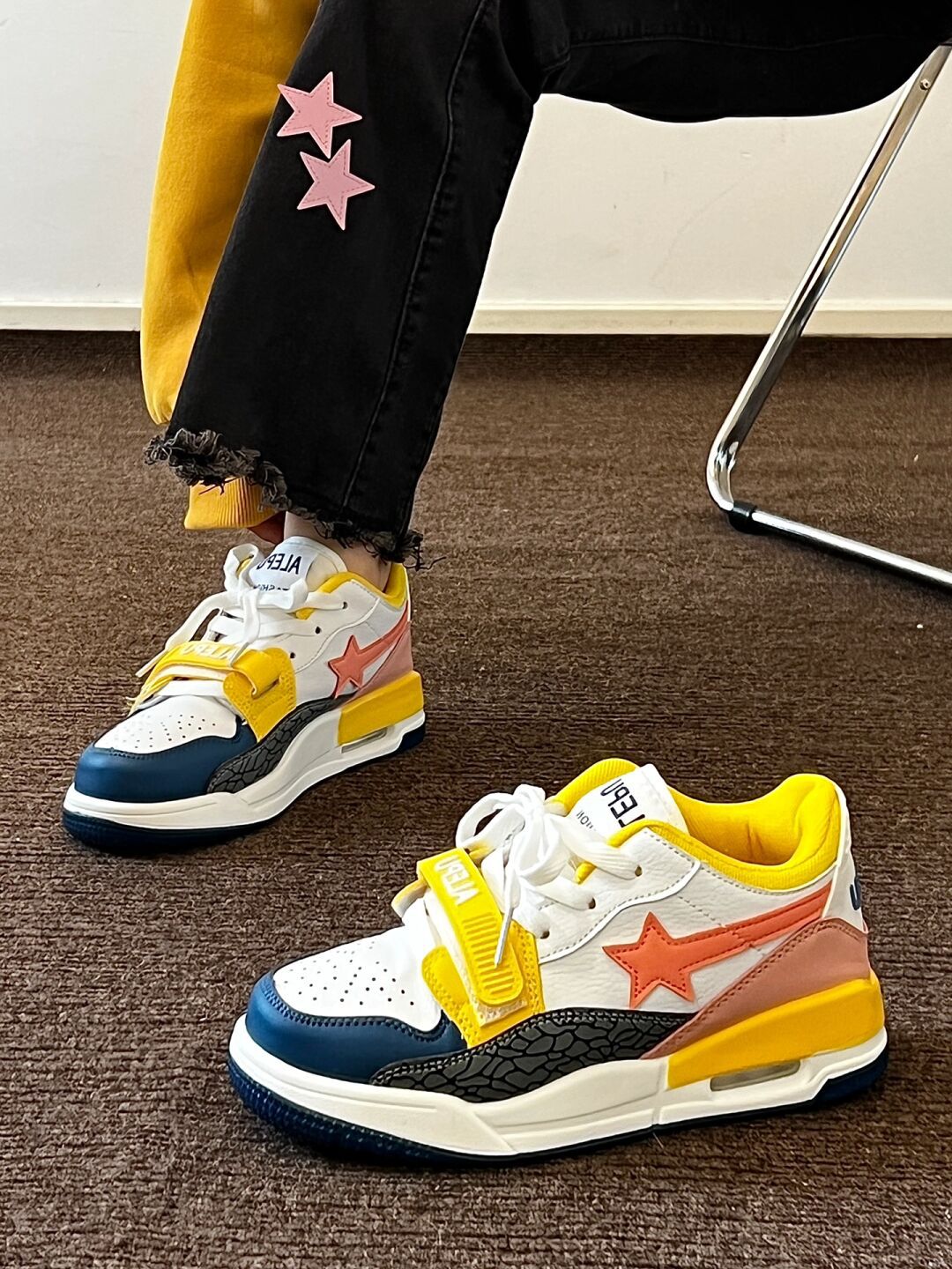 中帮 系带 皮革  - VALI鞋履AI设计主图