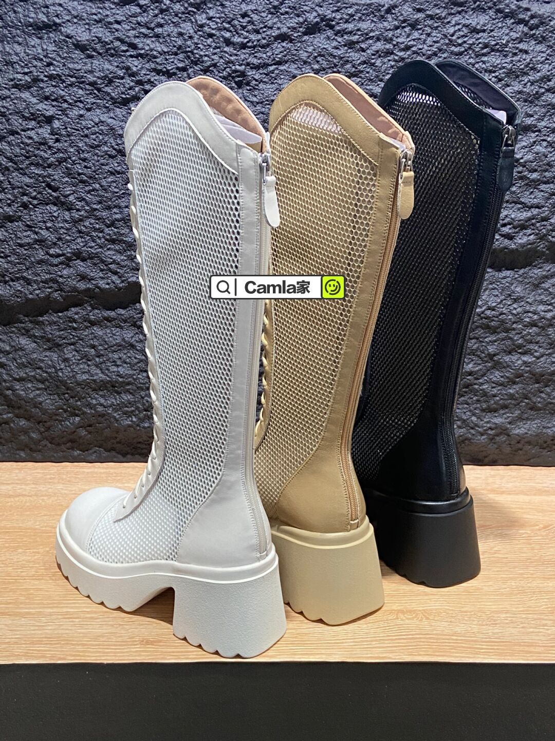 拉链 系带 网面  - VALI鞋履AI设计主图