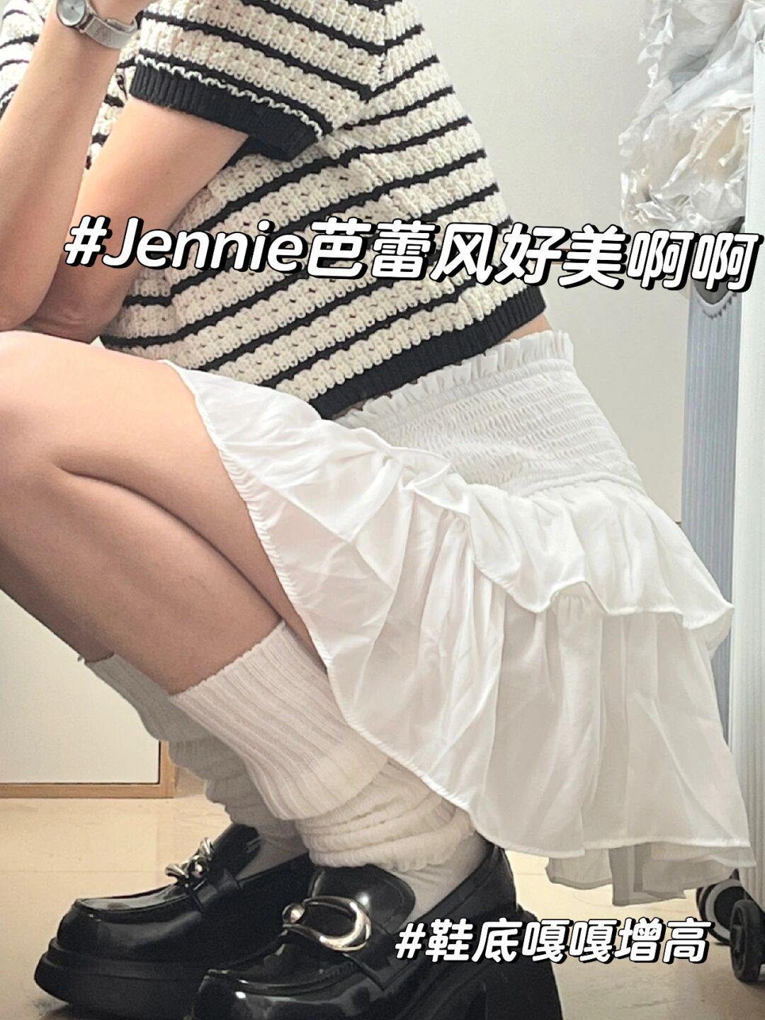 棉麻 A型 抽褶 云白 燕麦色 银桦色  - VALI鞋履AI设计主图