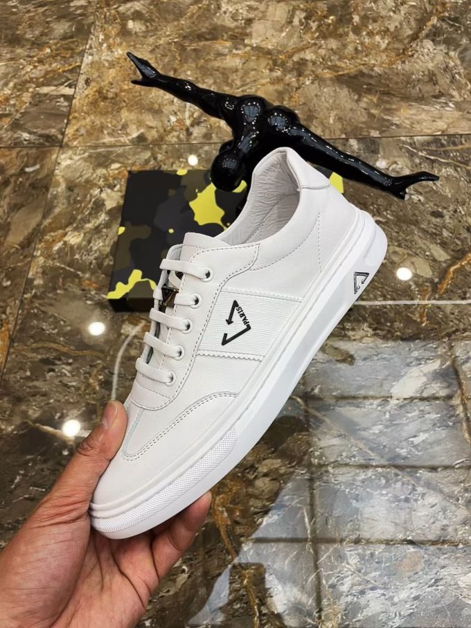 低帮 系带 皮革 