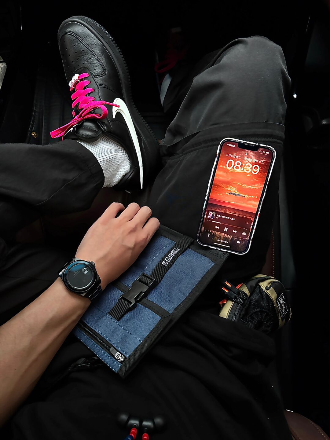 撞色/渐变 贴布绣 踢踏舞鞋色  - VALI鞋履AI设计主图