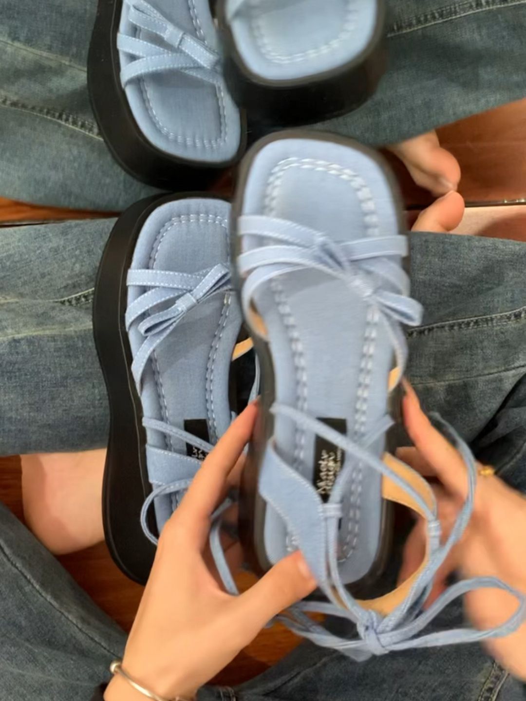 无帮 皮革  - VALI鞋履AI设计主图