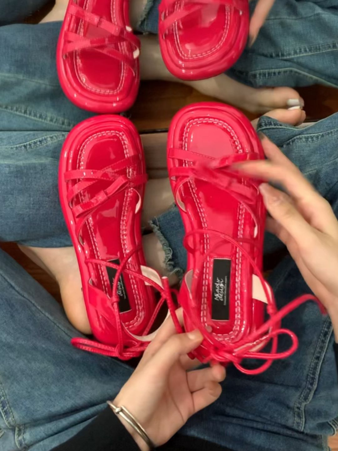 无帮 皮革  - VALI鞋履AI设计主图