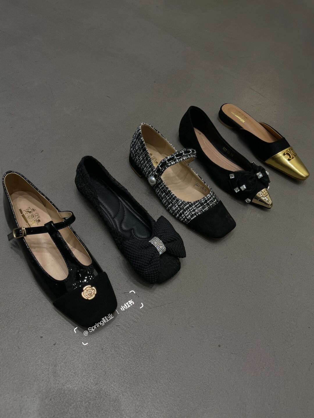 方头 袢扣 浅口鞋 皮革  - VALI鞋履AI设计主图