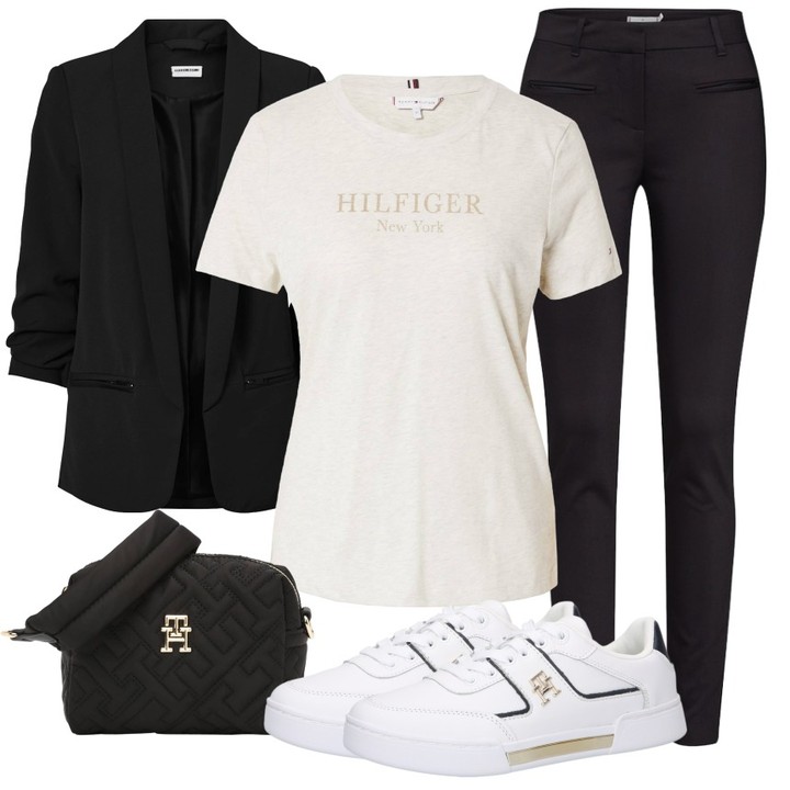 针织面料 H型 圆形领 文字图案 印花 香雪球色  - VALI鞋履AI设计主图