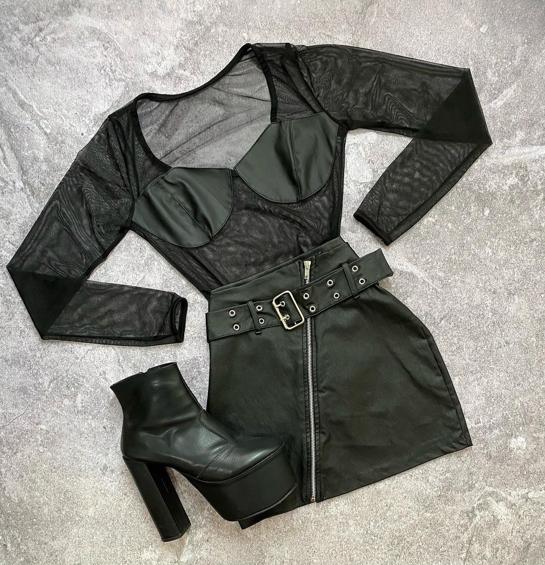 纱 拼接 松香色 前卫  - VALI鞋履AI设计主图