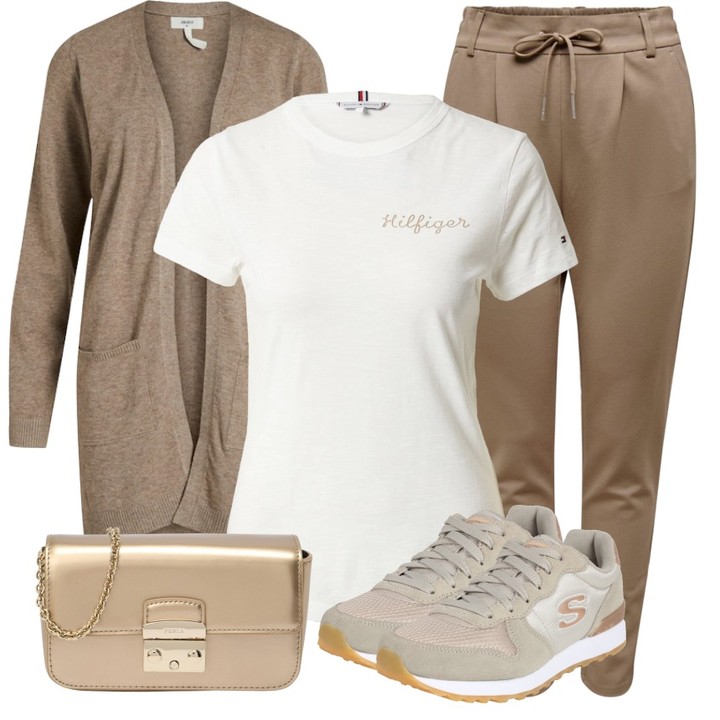 针织面料 H型 圆形领 文字图案 印花 云白  - VALI鞋履AI设计主图