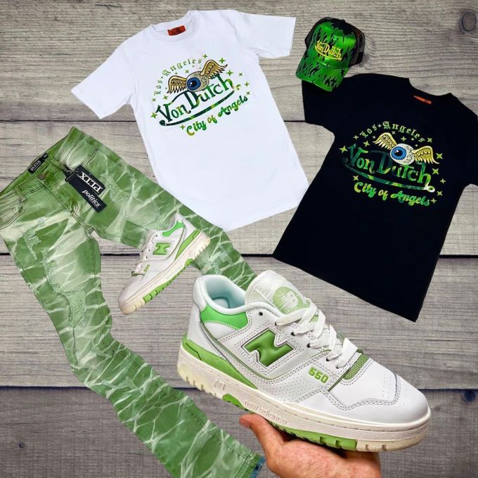 针织面料 H型 圆形领 文字图案 印花 灰丁香色 