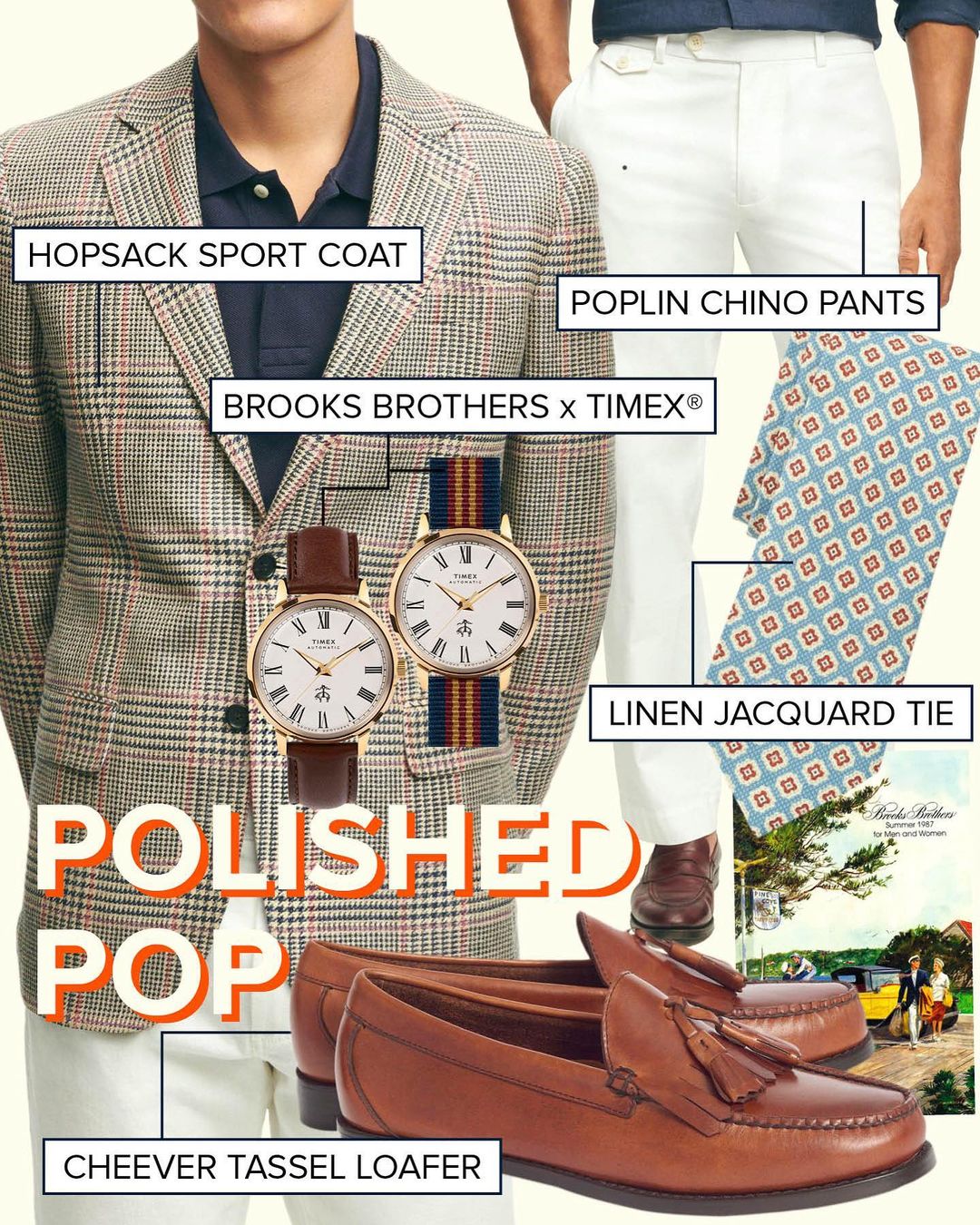 正装面料 H型 翻驳领 格纹/菱格 文字图案 椰奶 轿车黑 暗土褐色 基础扣饰 都市  - VALI鞋履AI设计主图