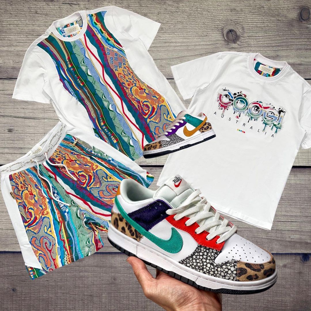 针织面料 H型 圆形领 文字图案 印花 气泡白  - VALI鞋履AI设计主图