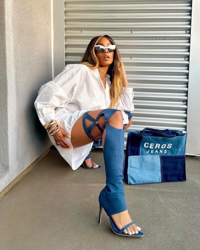 棉麻 抽褶 香雪球色 云白 