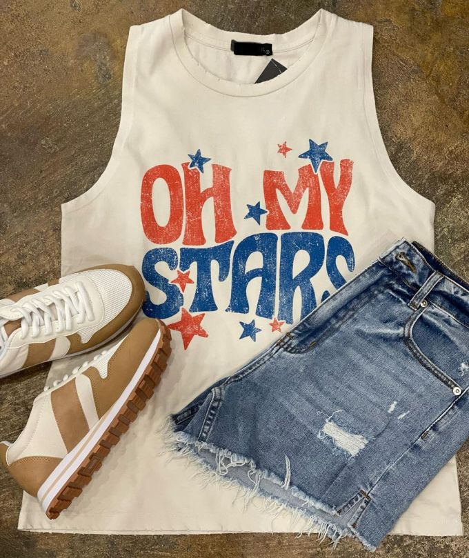 针织面料 H型 圆形领 文字图案 印花 骨白色 