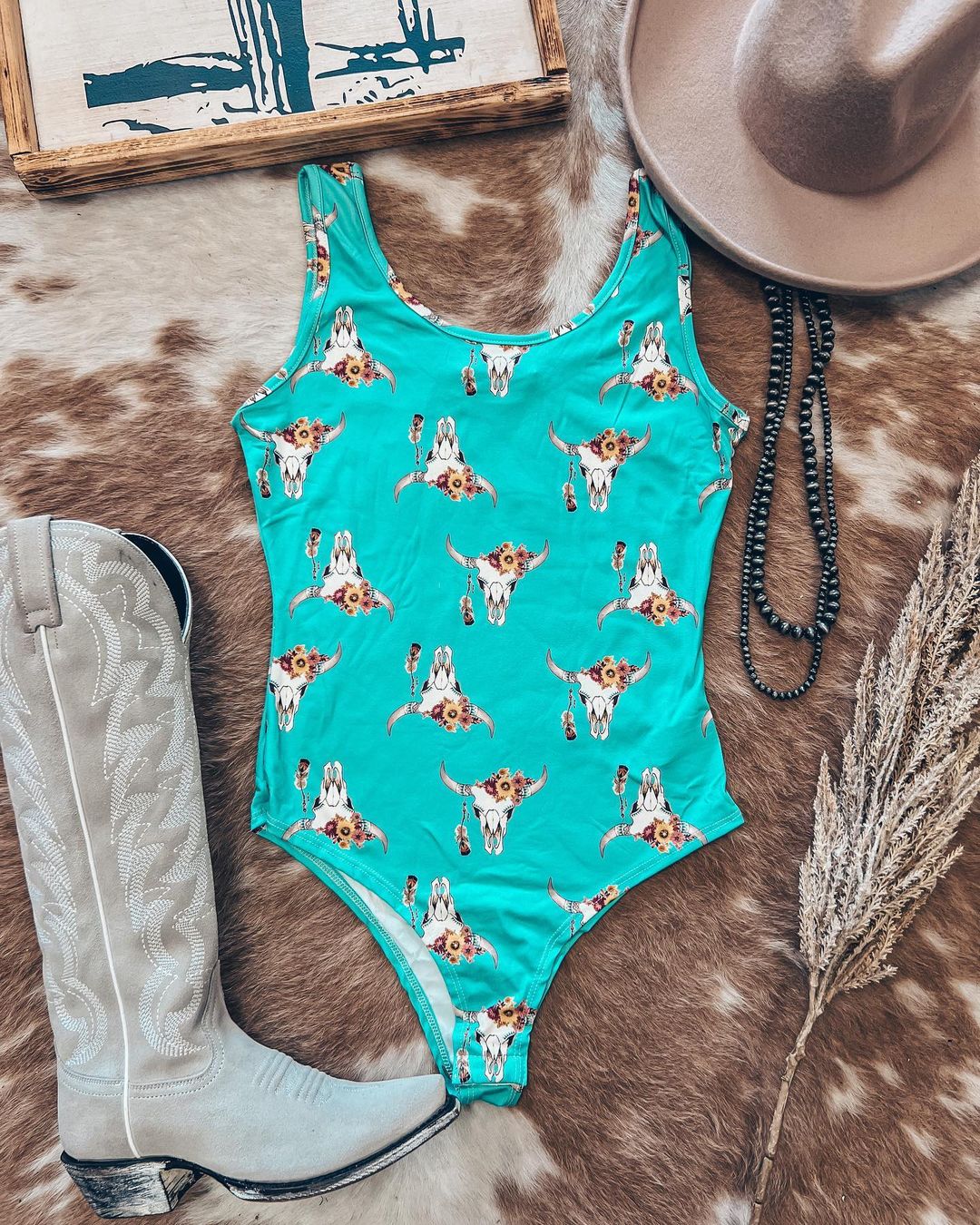 弹力面料 S型 植物/花卉 卡通次元 印花 陶瓷蓝  - VALI鞋履AI设计主图