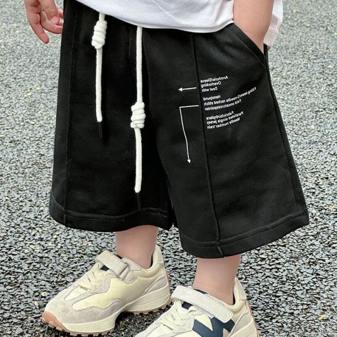 文字图案 绣花 海盗黑 基础绳带 