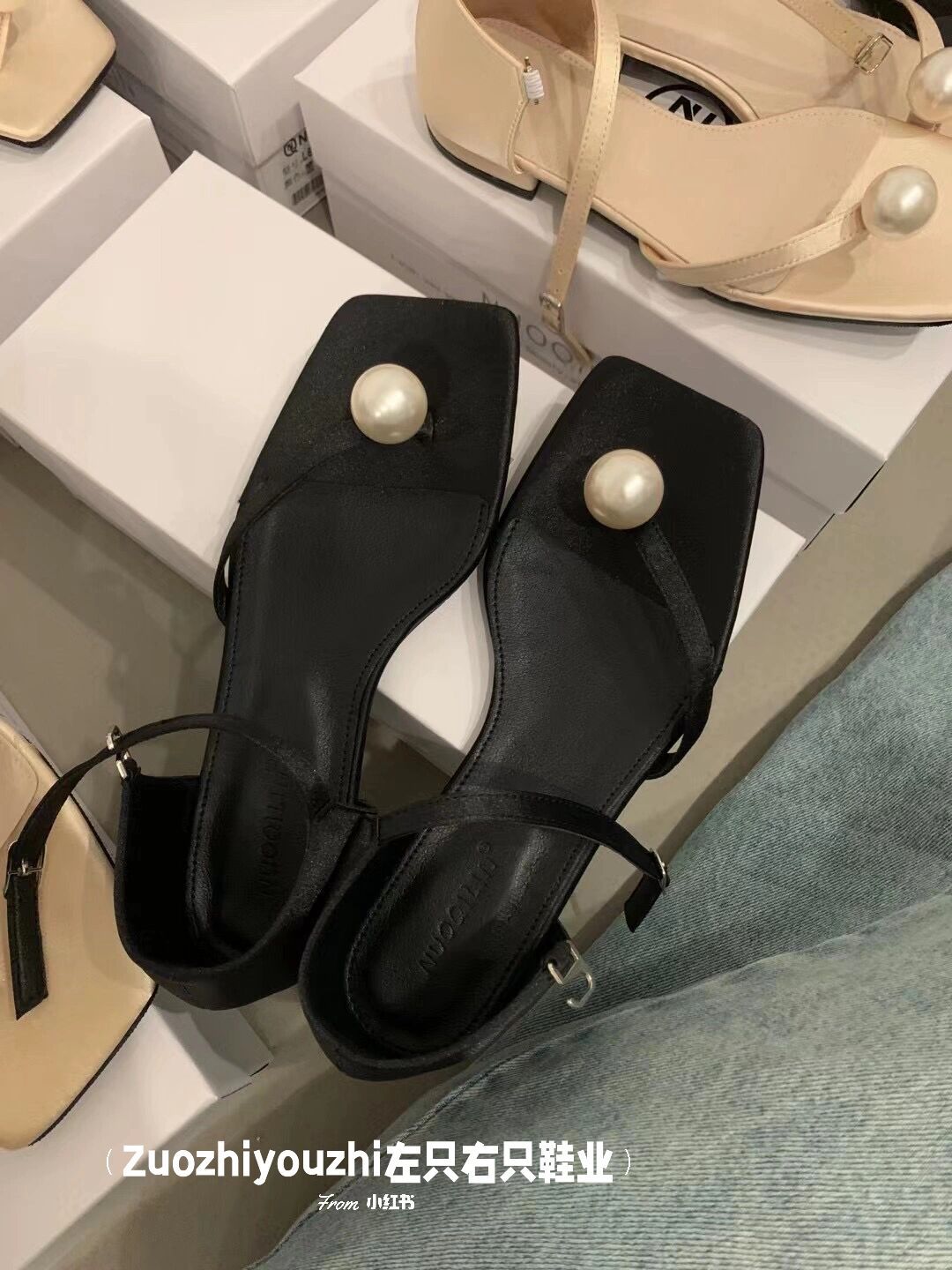 无帮 袢扣 皮革  - VALI鞋履AI设计主图