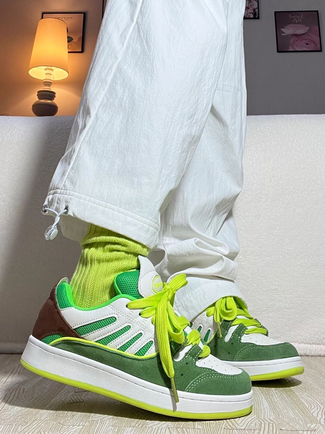 低帮 系带 魔术贴 皮革  - VALI鞋履AI设计主图