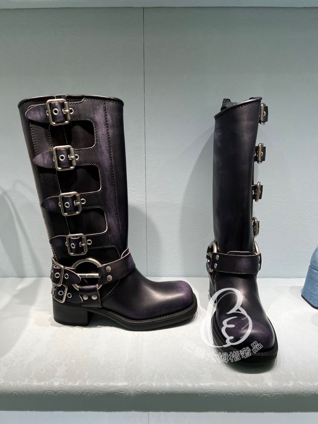 方头 袢扣 皮革  - VALI鞋履AI设计主图