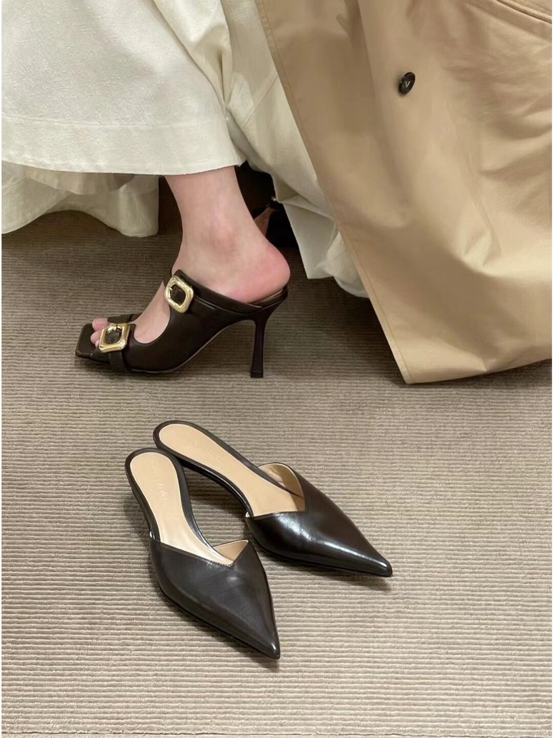 无帮 皮革  - VALI鞋履AI设计主图