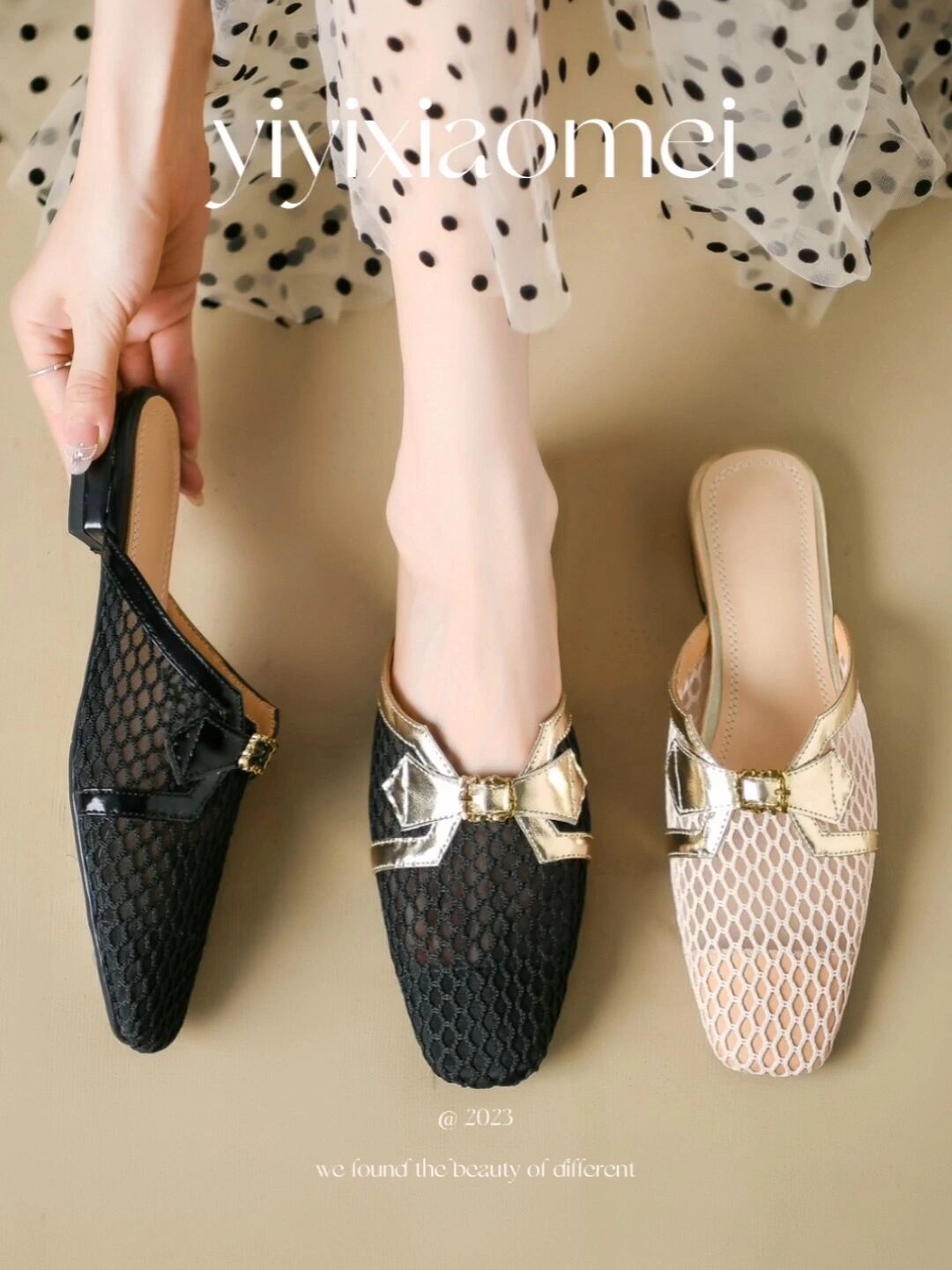 无帮 袢扣 网面  - VALI鞋履AI设计主图