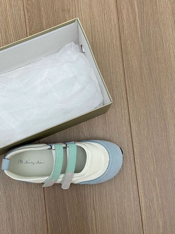 圆头 袢扣 中口鞋 