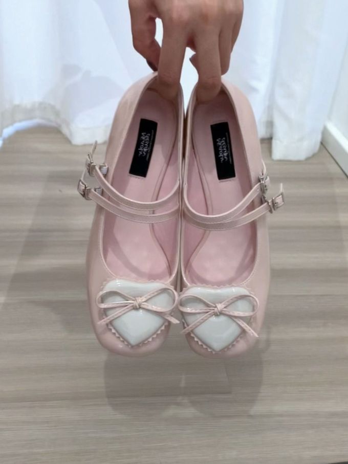 袢扣 浅口鞋 皮革 