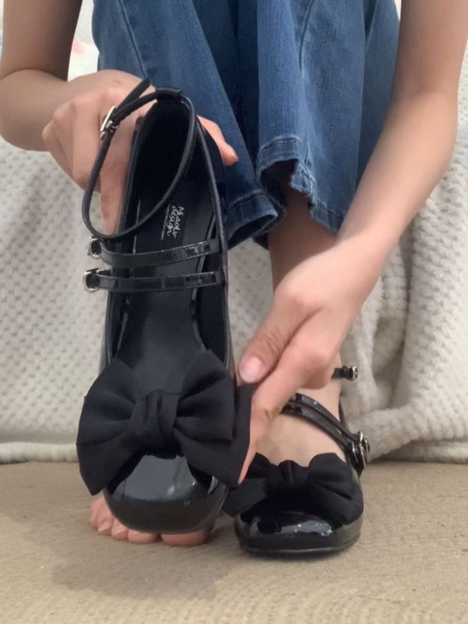 圆头 袢扣 浅口鞋 