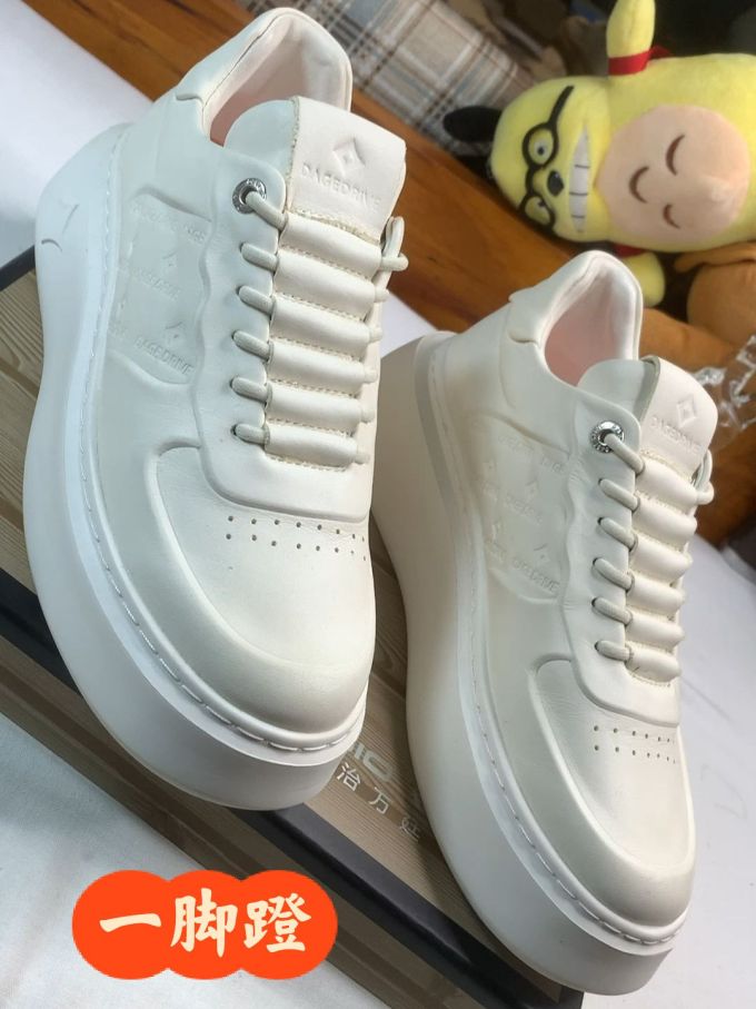 低帮 系带 皮革 