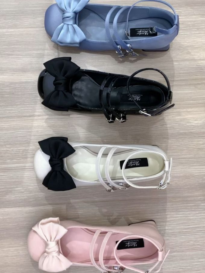 圆头 袢扣 浅口鞋 