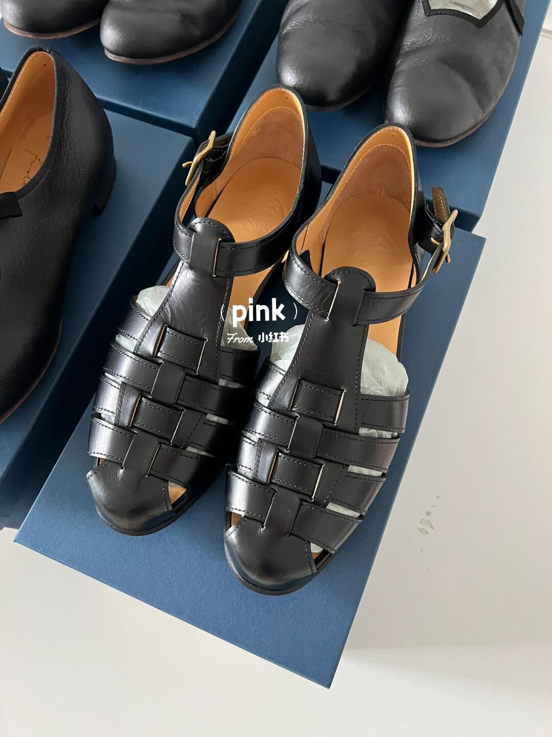 无帮 袢扣 皮革  - VALI鞋履AI设计主图