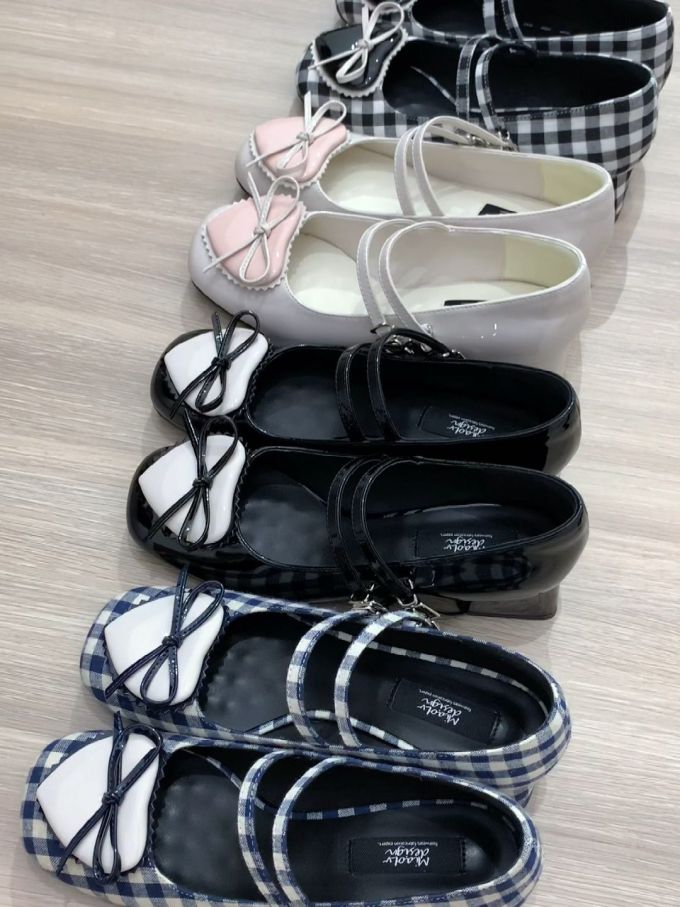 圆头 袢扣 中口鞋 皮革 