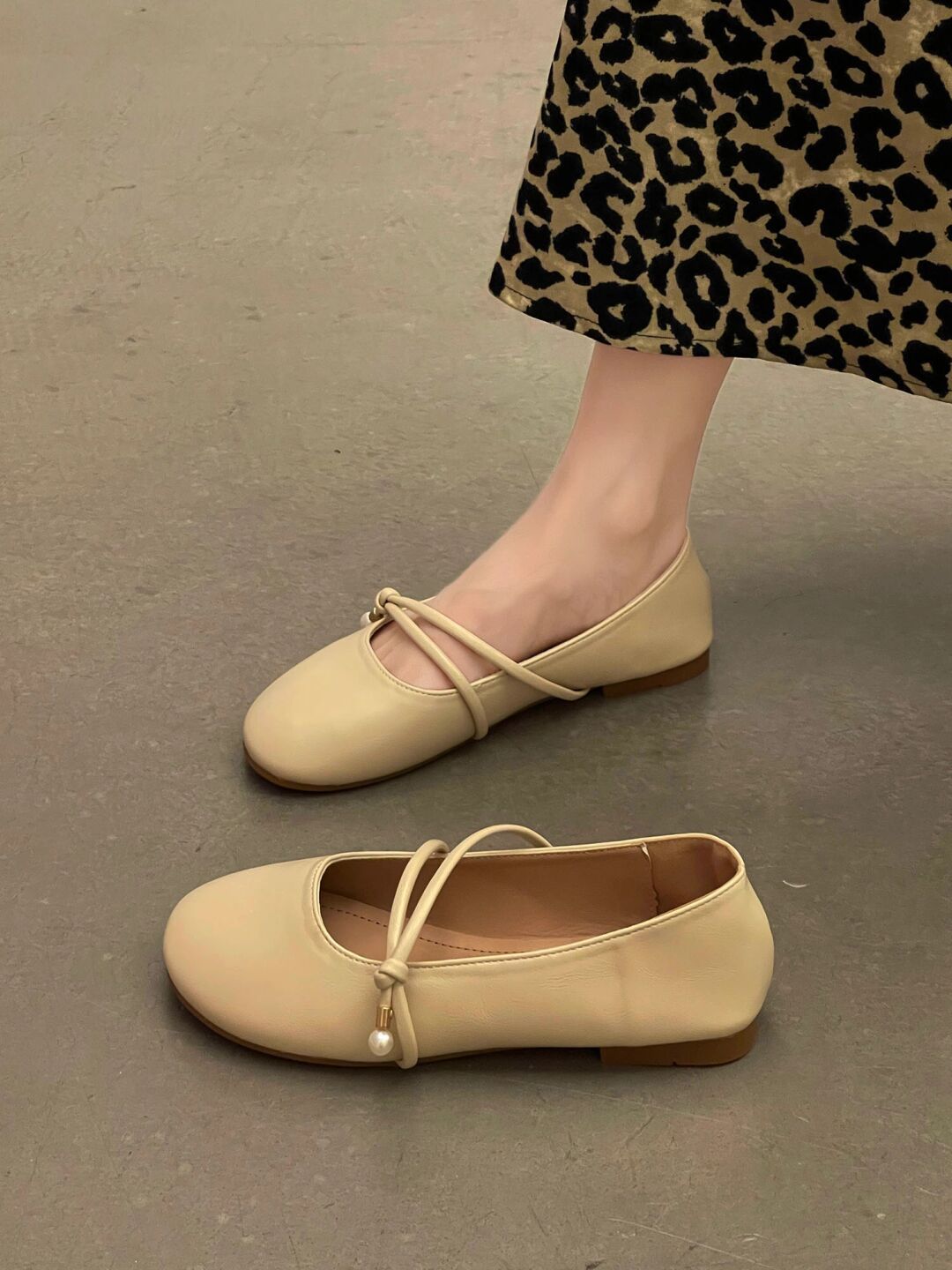 圆头 中口鞋 皮革  - VALI鞋履AI设计主图