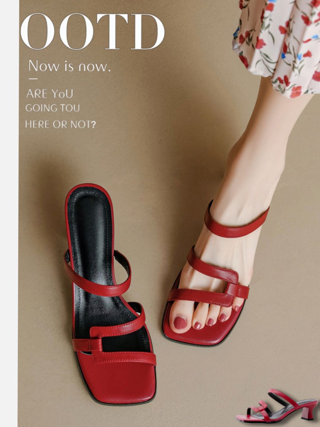 无帮 皮革  - VALI鞋履AI设计主图