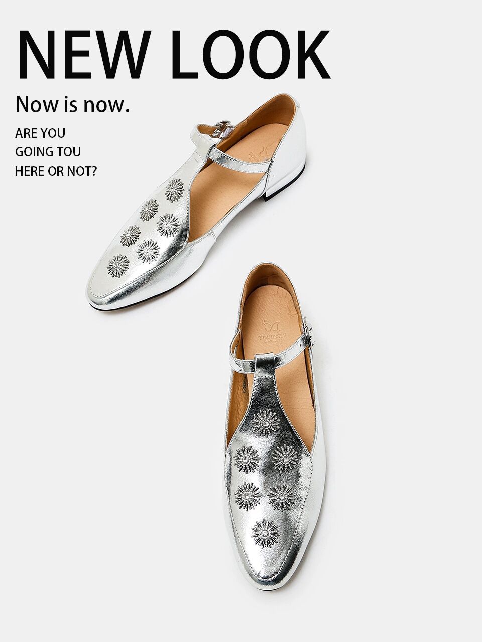 圆头 袢扣 中口鞋 皮革  - VALI鞋履AI设计主图