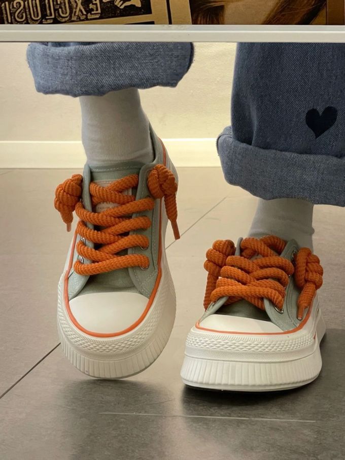 低帮 系带 魔术贴 