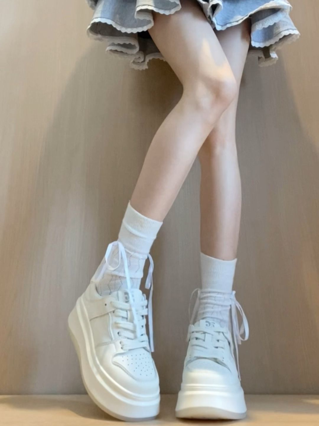 低帮 系带 皮革  - VALI鞋履AI设计主图