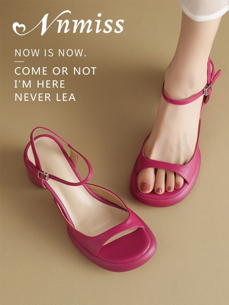 无帮 袢扣 皮革  - VALI鞋履AI设计主图